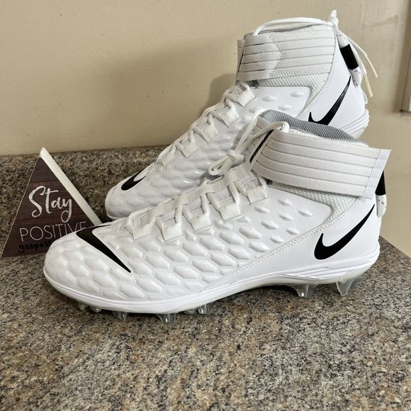 Nike Force‎ Savage Pro 2 Football Cleats White AH4000-100 Men’s Sizes 13 - Picture 2 of 7